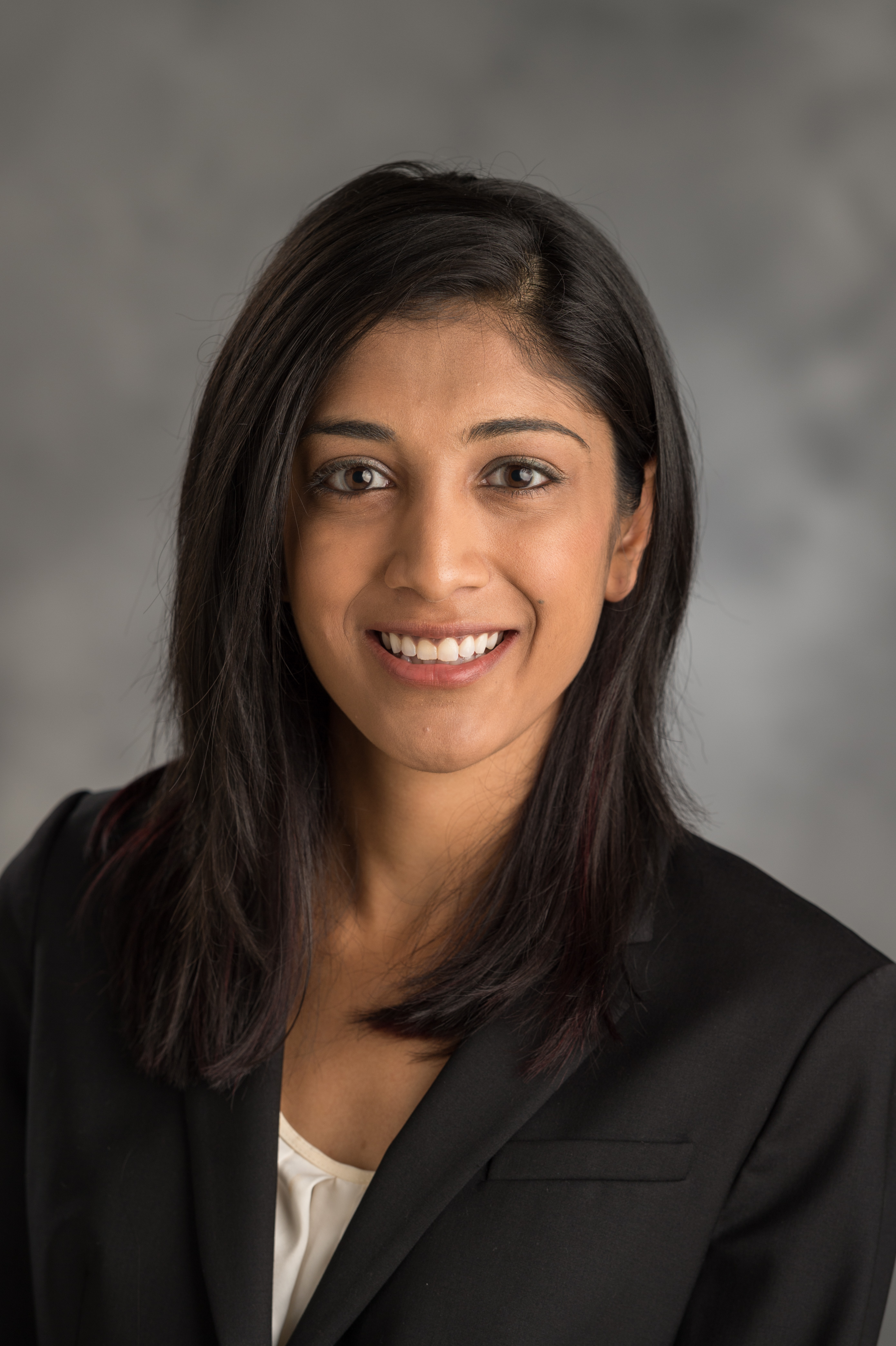 10/3/16 Studio portrait of Sanjana Malviya for Business School.